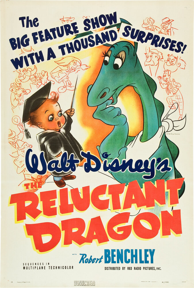 Несговорчивый дракон (1941) постер