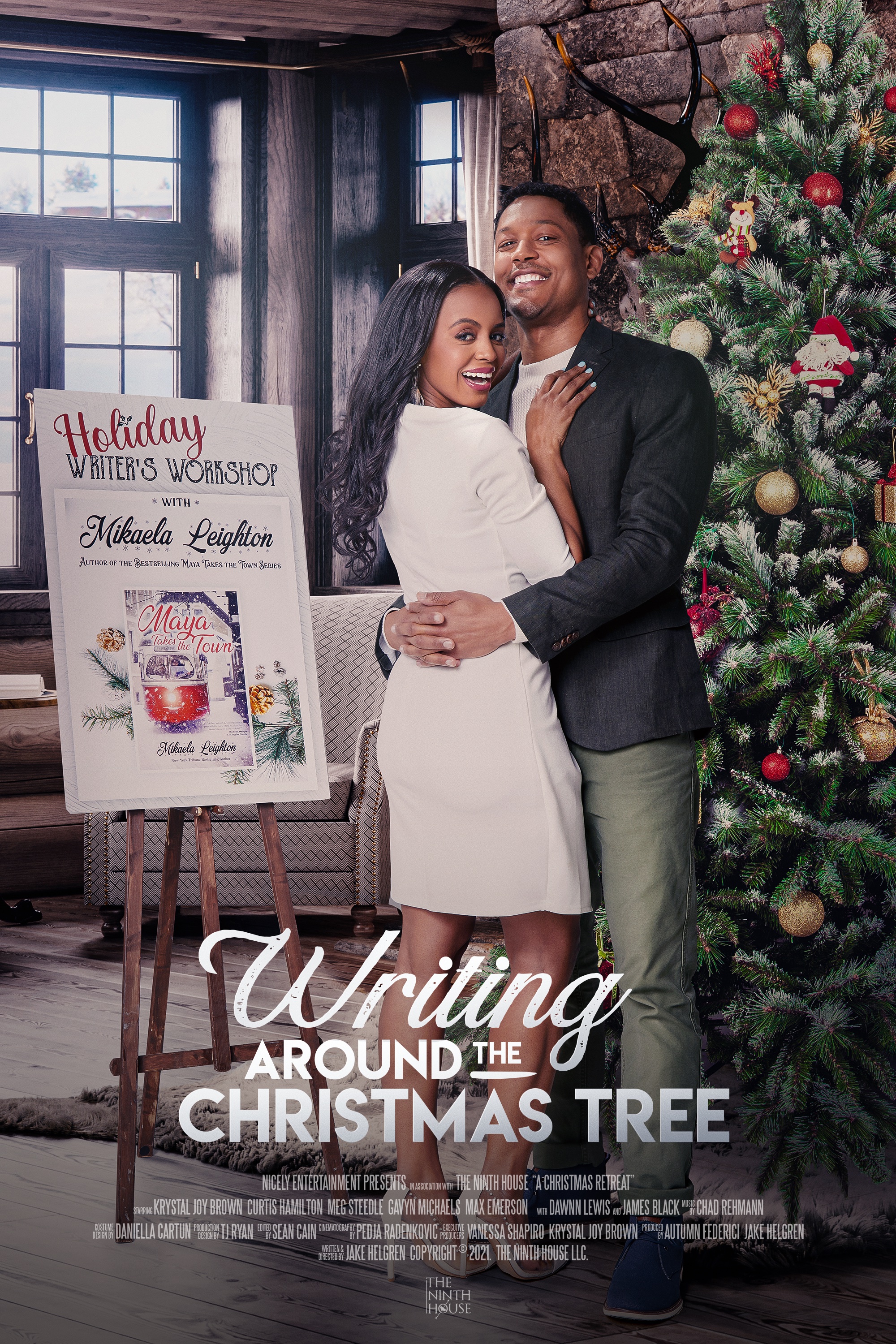Writing Around the Christmas Tree (2021) постер