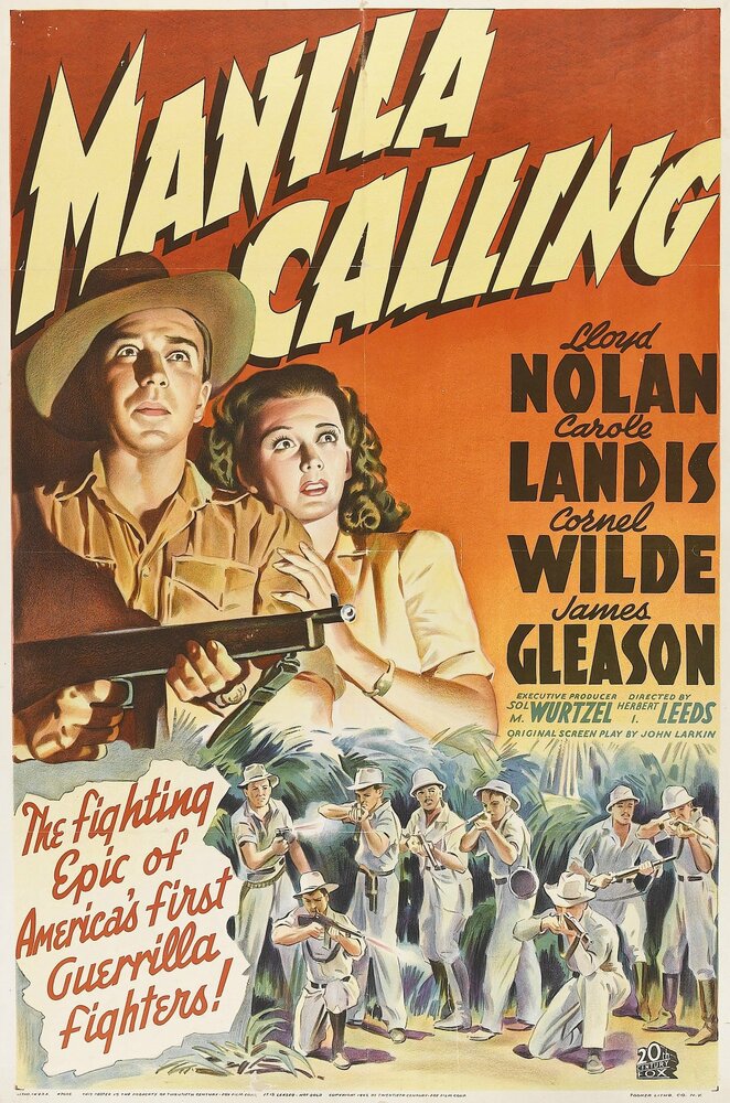 Зов Манилы (1942) постер