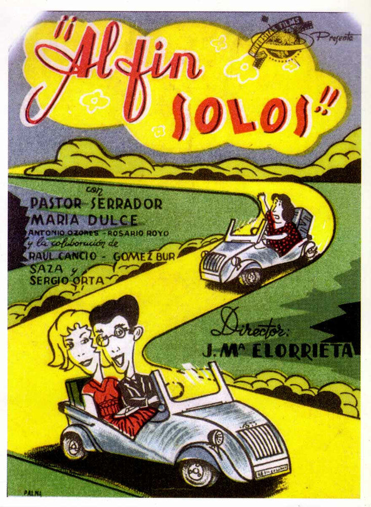 Al fin solos (1955) постер
