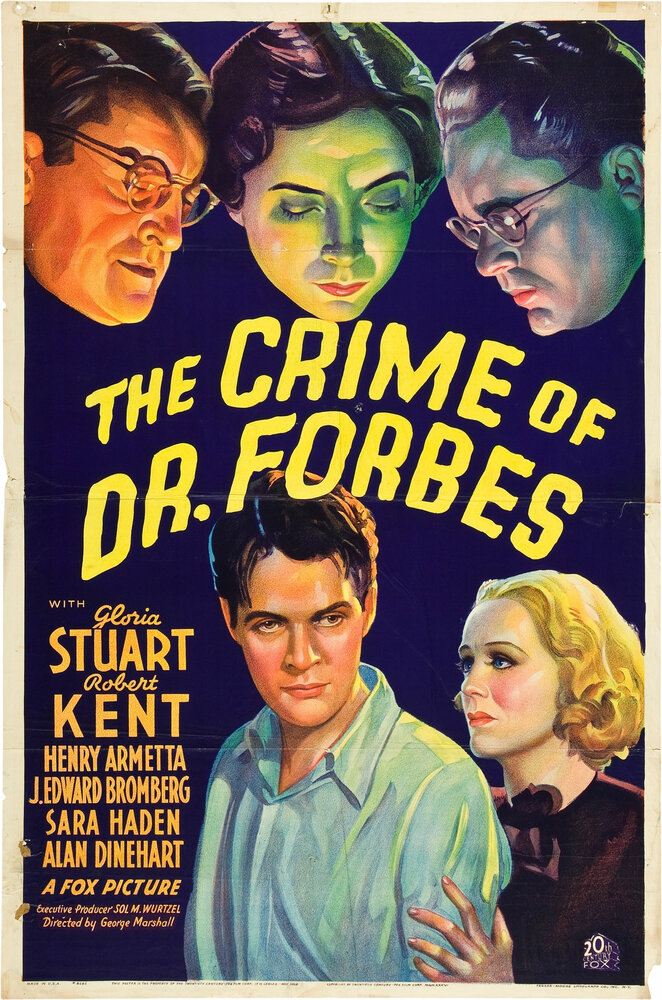 Преступление доктора Форбса (1936) постер