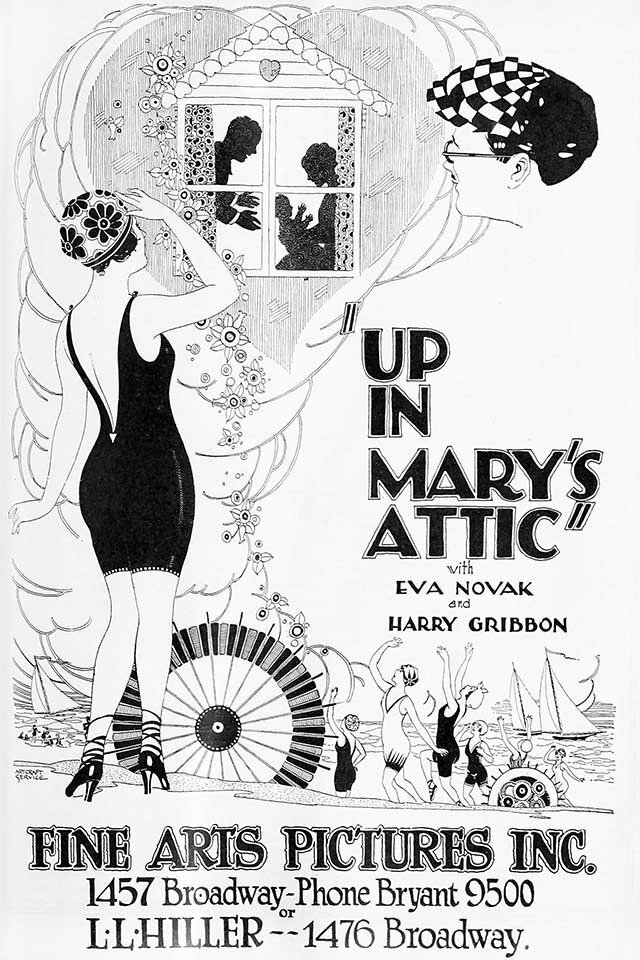 На чердаке Мэри (1920) постер