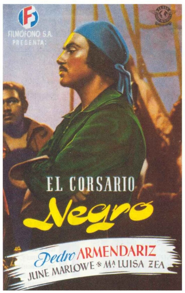 Черный корсар (1944) постер