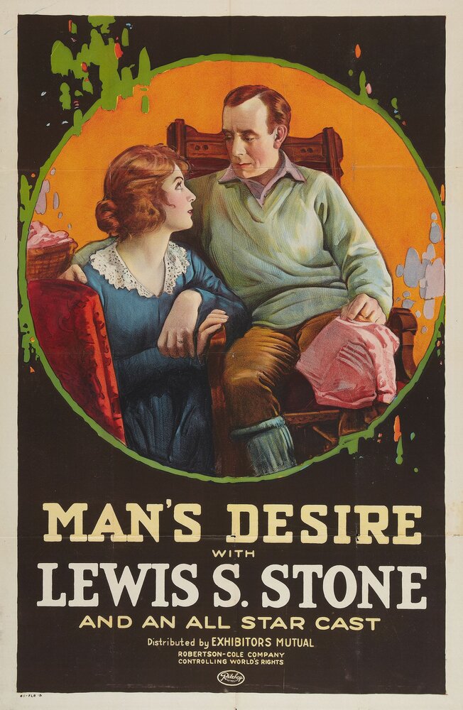 Желание человека (1919) постер