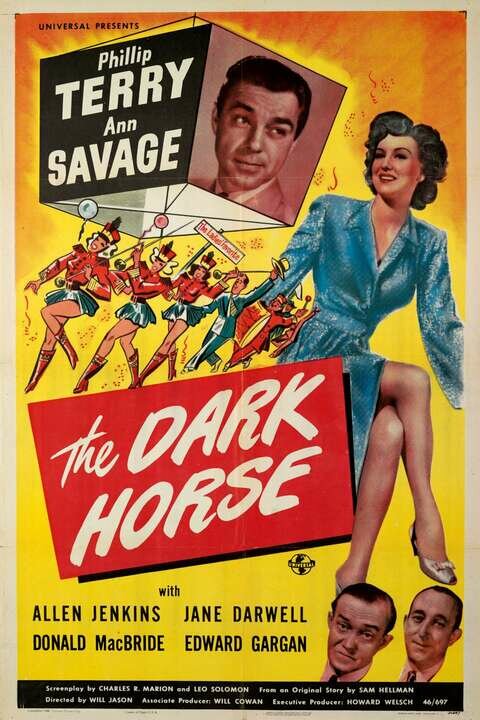 Тёмная лошадка (1946) постер