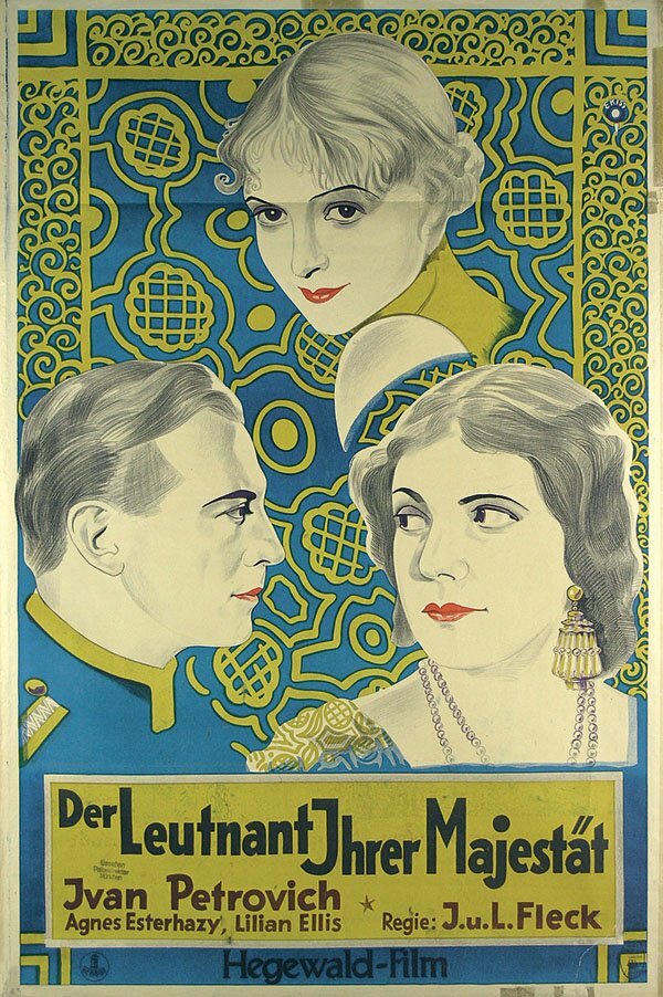 Der Leutnant Ihrer Majestät (1929) постер
