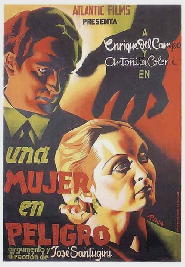 Una mujer en peligro (1936) постер