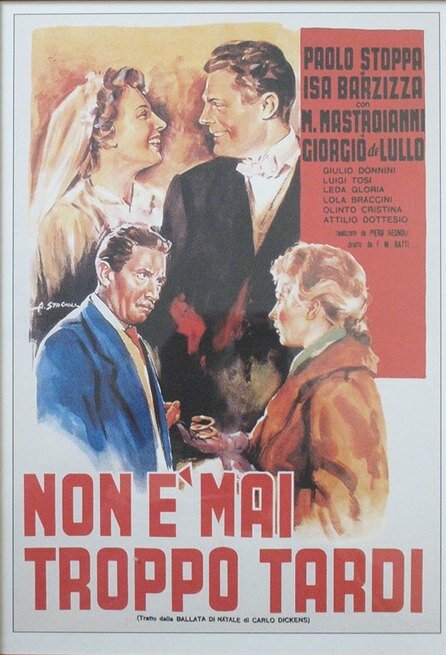 Никогда не поздно (1953) постер