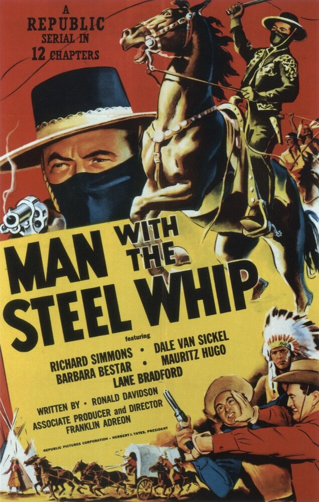 Человек со стальным кнутом (1954) постер