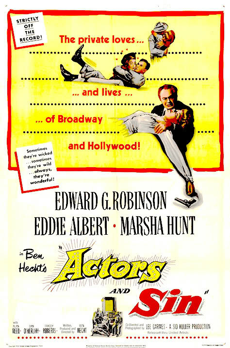 Актёры и грех (1952) постер