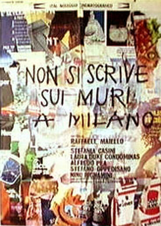 Не пиши на стенах в Милане (1975) постер