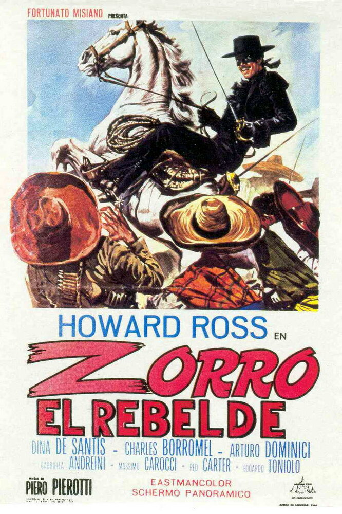Зорро и повстанцы (1966) постер