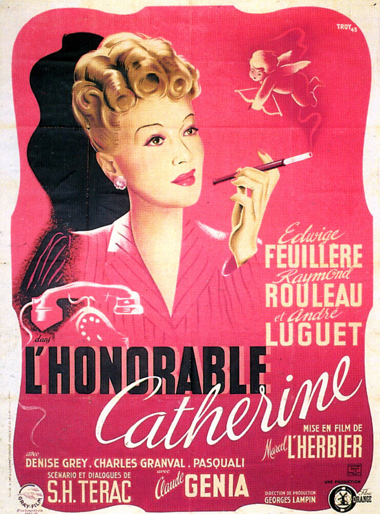 Добродетельная Катрин (1943) постер