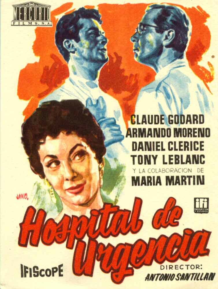 Hospital de urgencia (1956) постер