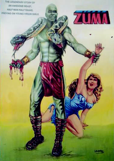 Зума – змеиный бог (1985) постер