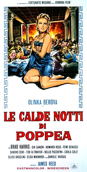 Горячие ночи Поппеи (1969) постер