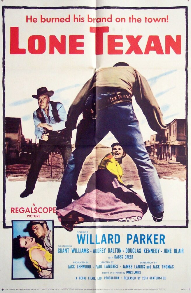 Lone Texan (1959) постер