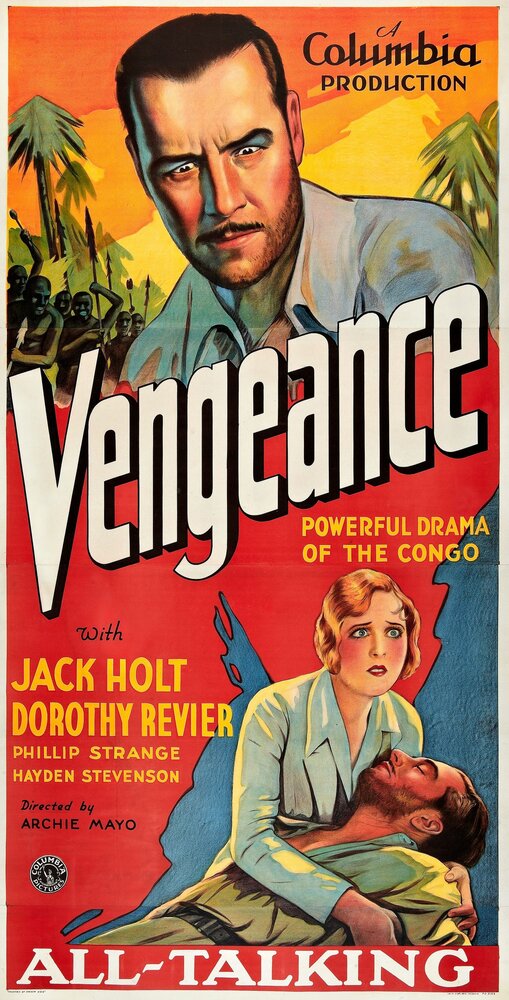 Vengeance (1930) постер