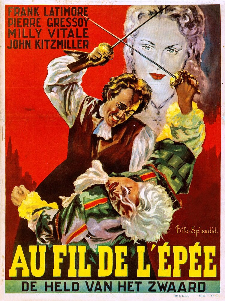 На острие шпаги (1952) постер
