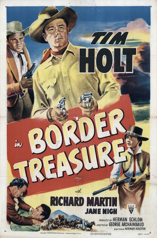 Border Treasure (1950) постер