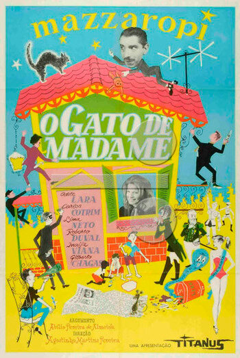 Мадам кошка (1957) постер