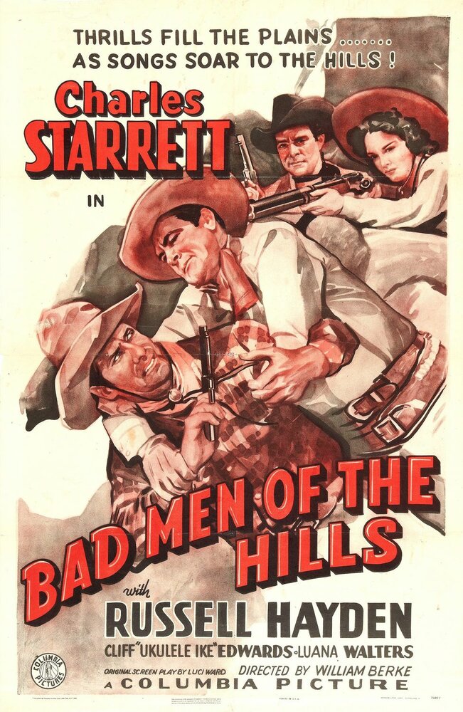 Bad Men of the Hills (1942) постер