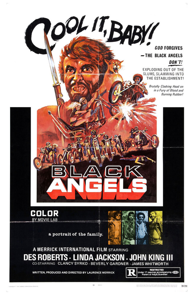 Черные ангелы (1970) постер