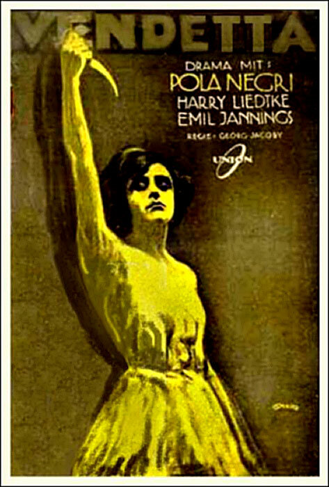 Вендетта (1919) постер