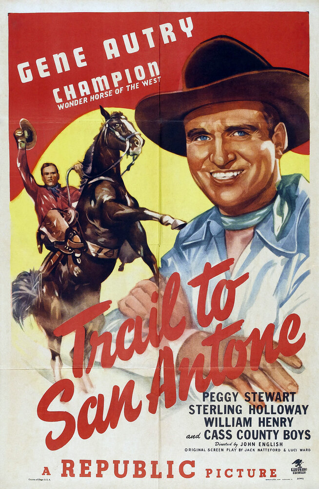 Путь в Сан-Антонио (1947) постер
