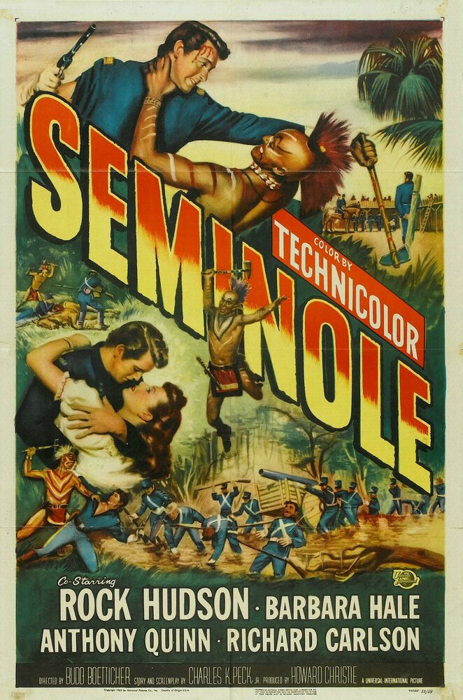 Семинолы (1953) постер