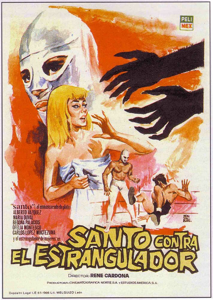 Санто против душителя (1965) постер