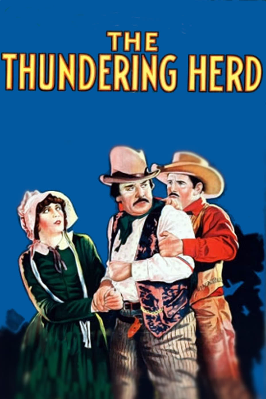 The Thundering Herd (1925) постер