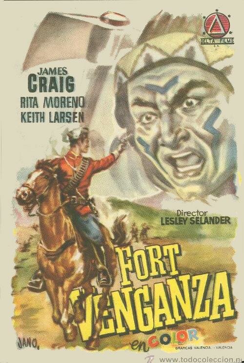 Fort Vengeance (1953) постер