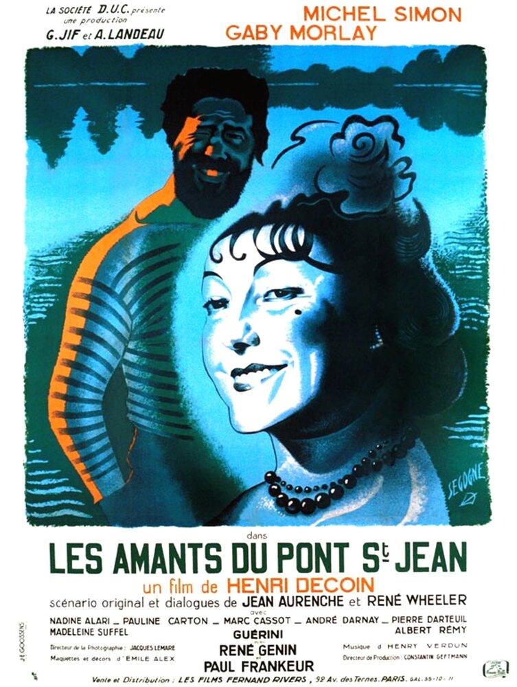 Любовники моста Сен-Жан (1947) постер