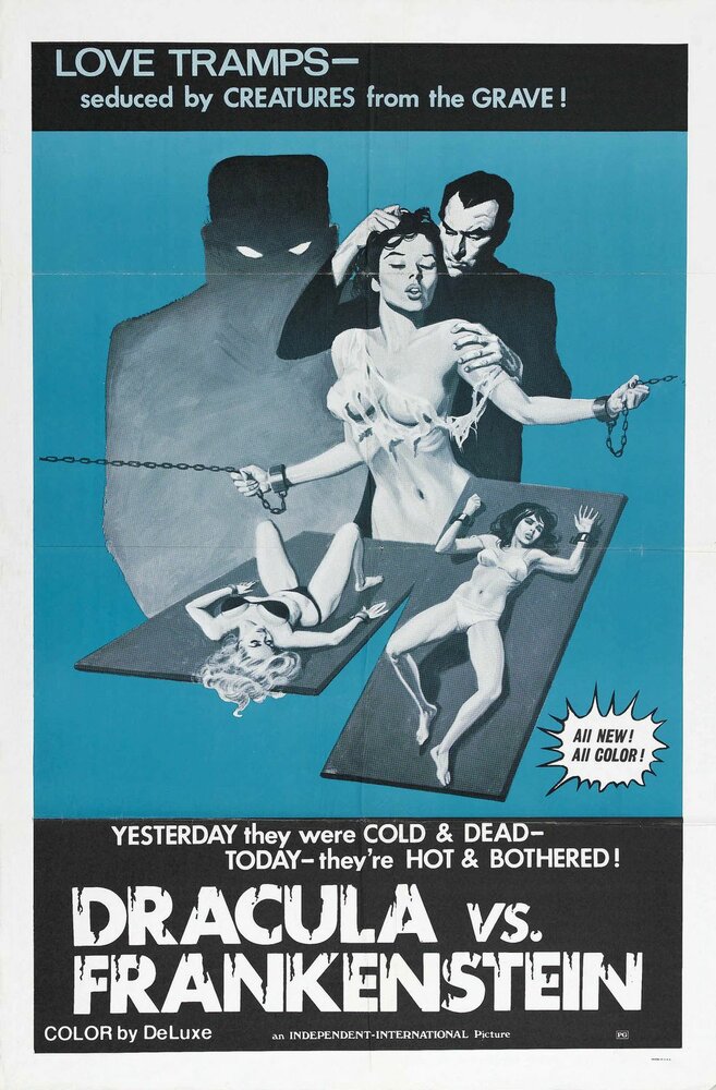 Дракула против Франкенштейна (1971) постер