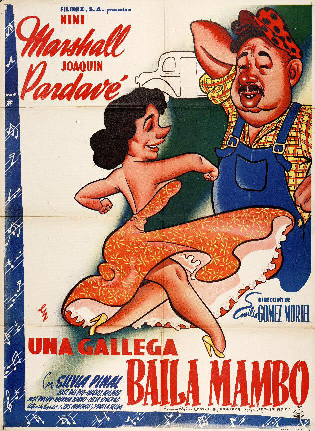 Una gallega baila mambo (1951) постер