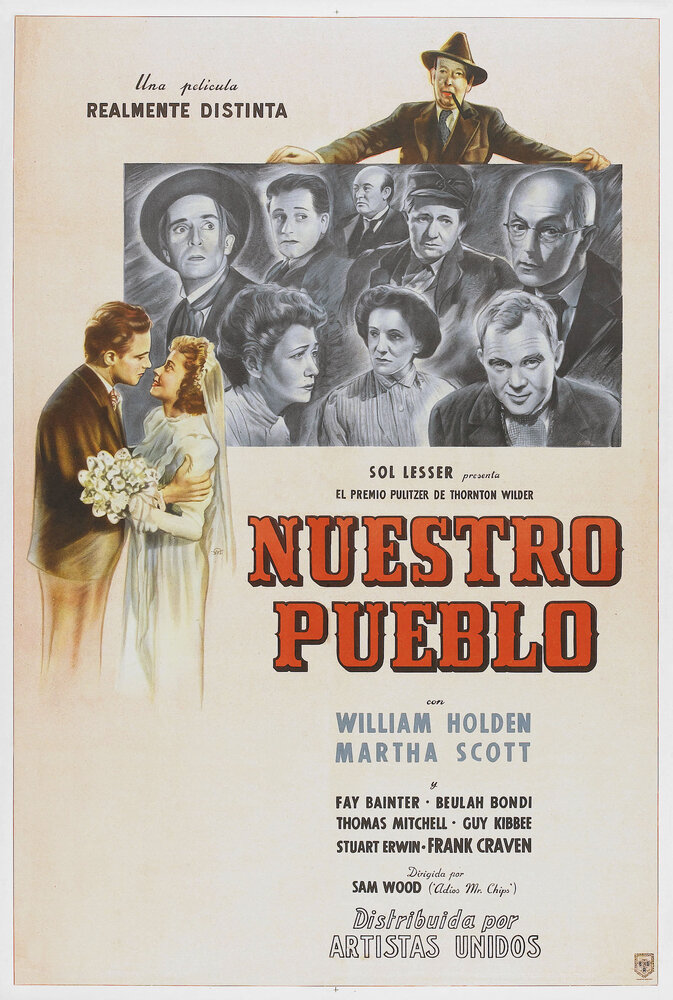Наш город (1940) постер