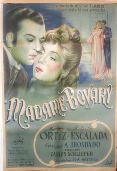 Мадам Бовари (1947) постер