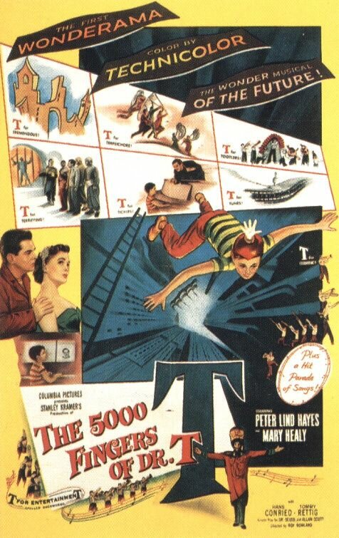 5000 пальцев доктора Т. (1953) постер