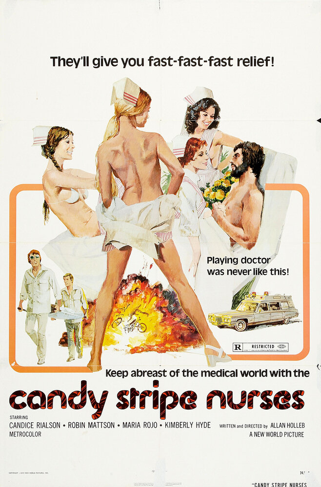 Медсестры-стриптизерши (1974) постер