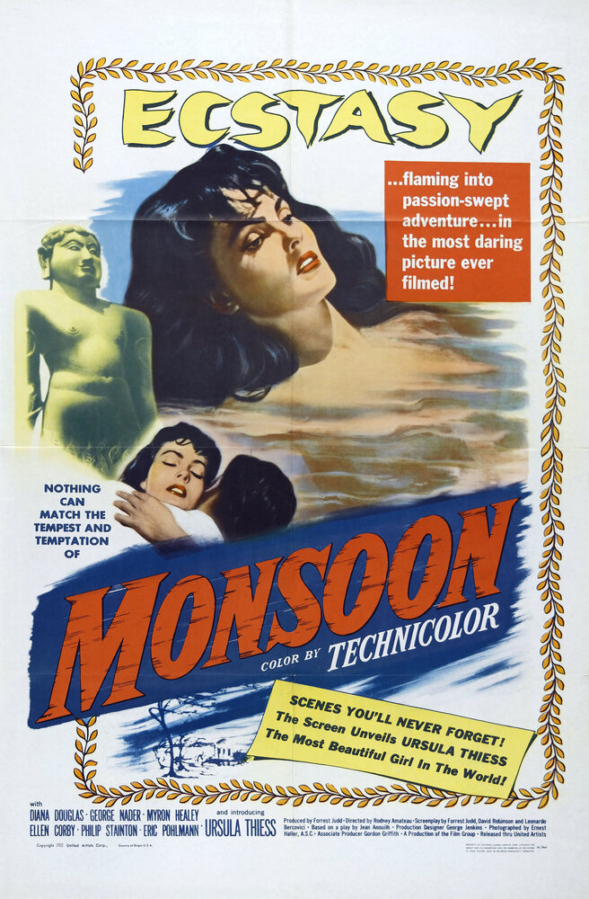 Monsoon (1952) постер
