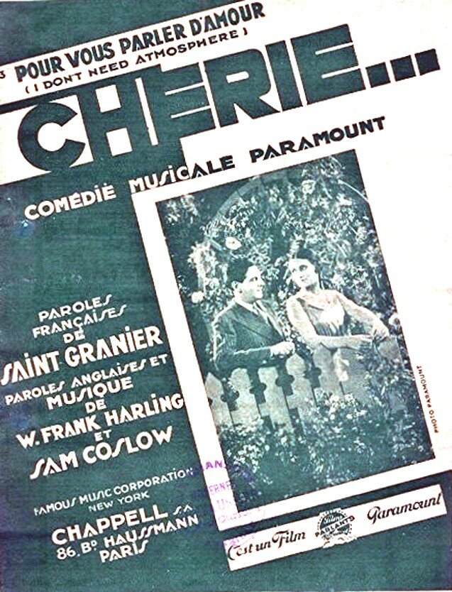 Chérie (1930) постер
