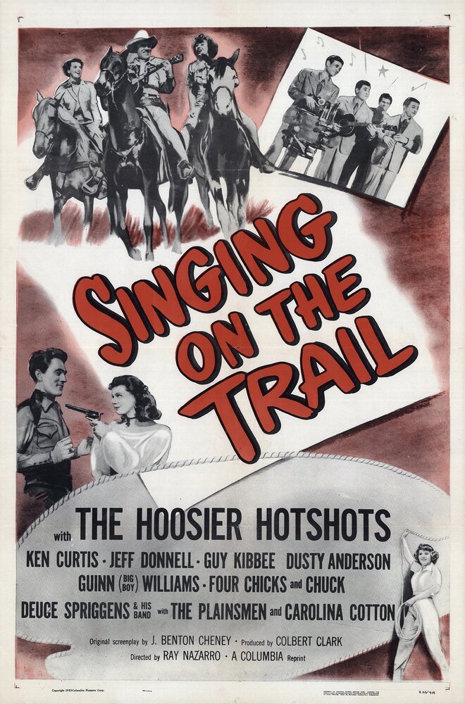 Singing on the Trail (1946) постер