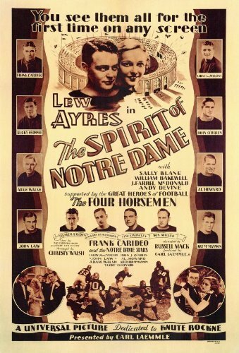 The Spirit of Notre Dame (1931) постер