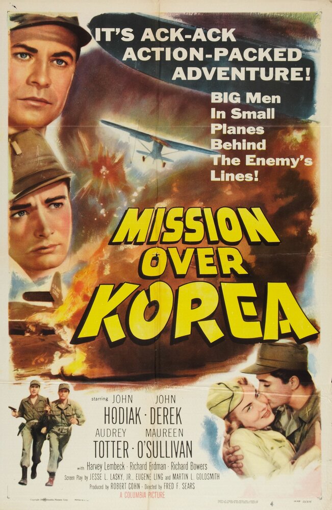 Mission Over Korea (1953) постер