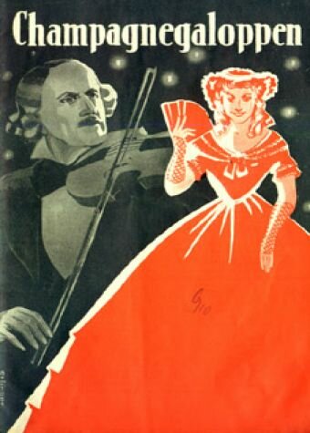 Champagnegaloppen (1938) постер