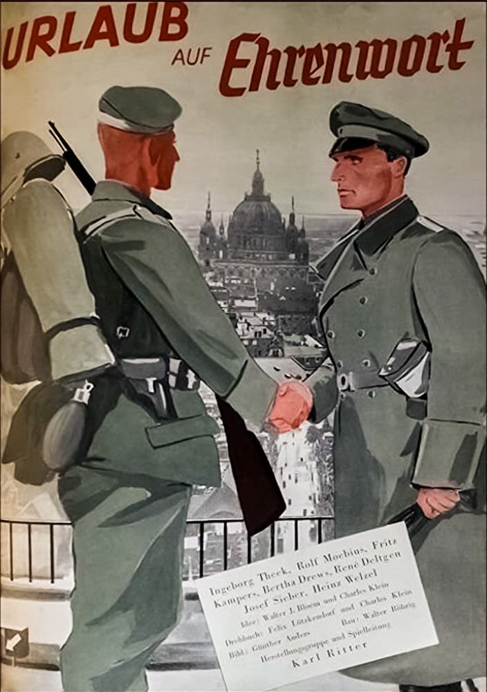 Отпуск на честное слово (1938) постер