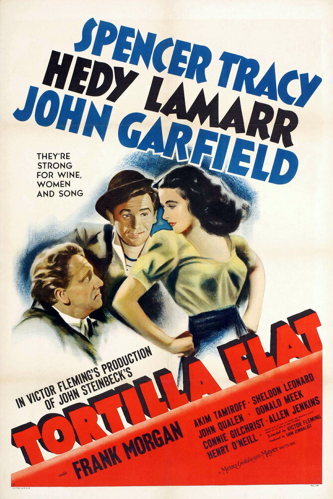 Квартал Тортилья-Флэт (1942) постер