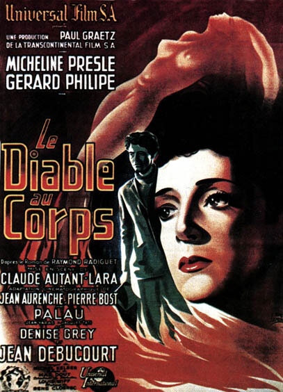 Дьявол во плоти (1947) постер