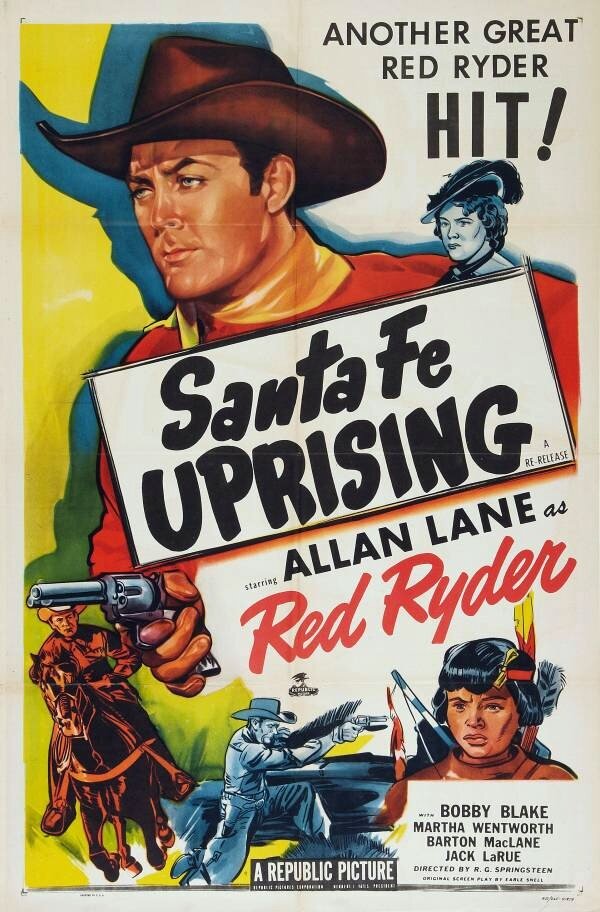 Santa Fe Uprising (1946) постер